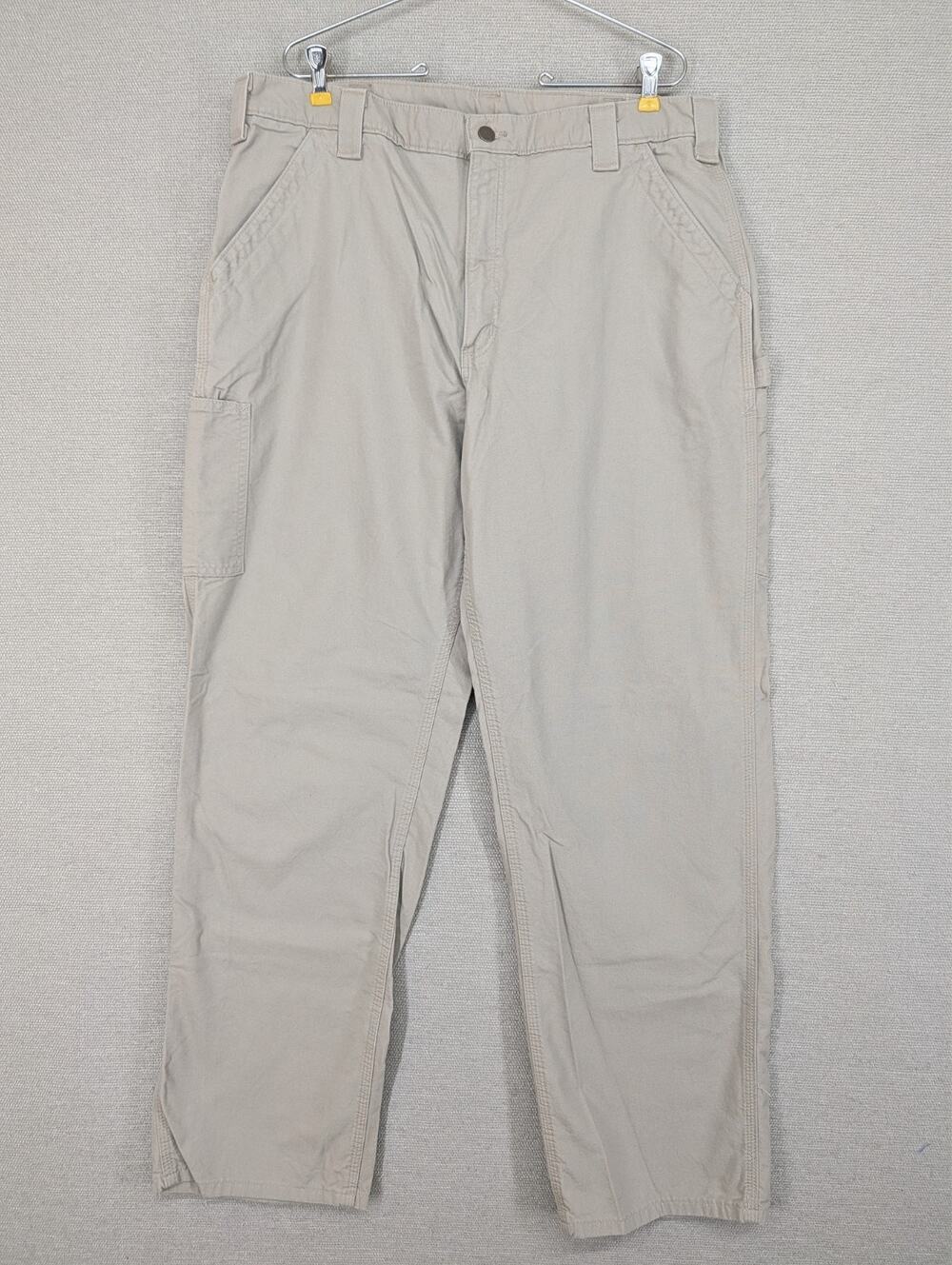 Carhartt Dungaree Fit Pants Size 38 x 34 Tan -0925F131